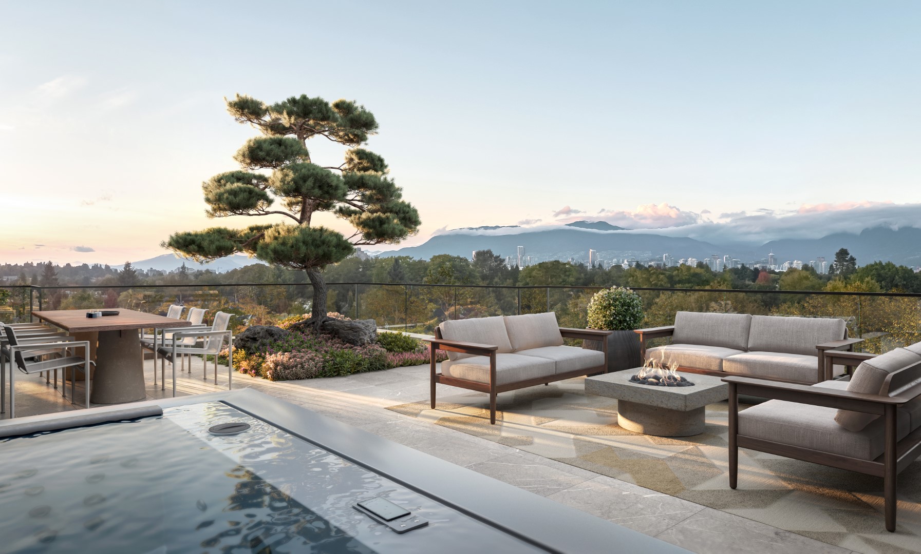 rooftop penthouse rendering